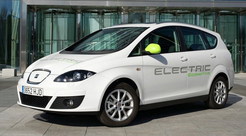  Experimentation with the Seat Altea XL Electric Ecomotive Concept before Seat launches its first electric 